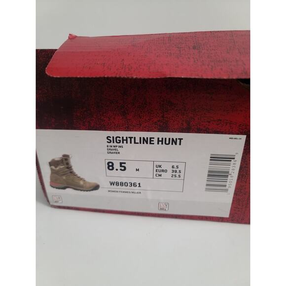 Wolverine Sightline Womens Boot Waterproof Insulated Size 8.5